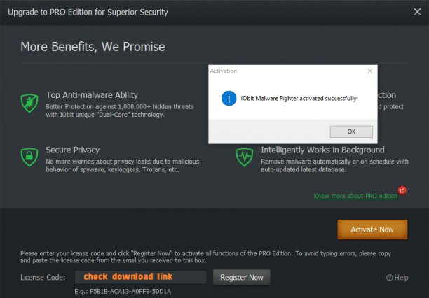get ibiot malware fighter pro serial key free